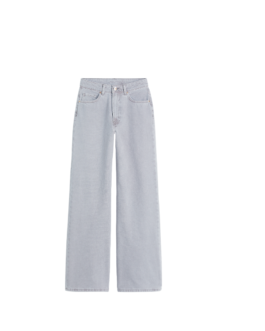 Acid Washed Blue Jeans