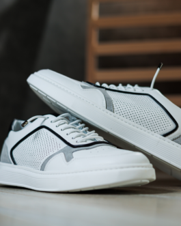 White Leather Sneakers